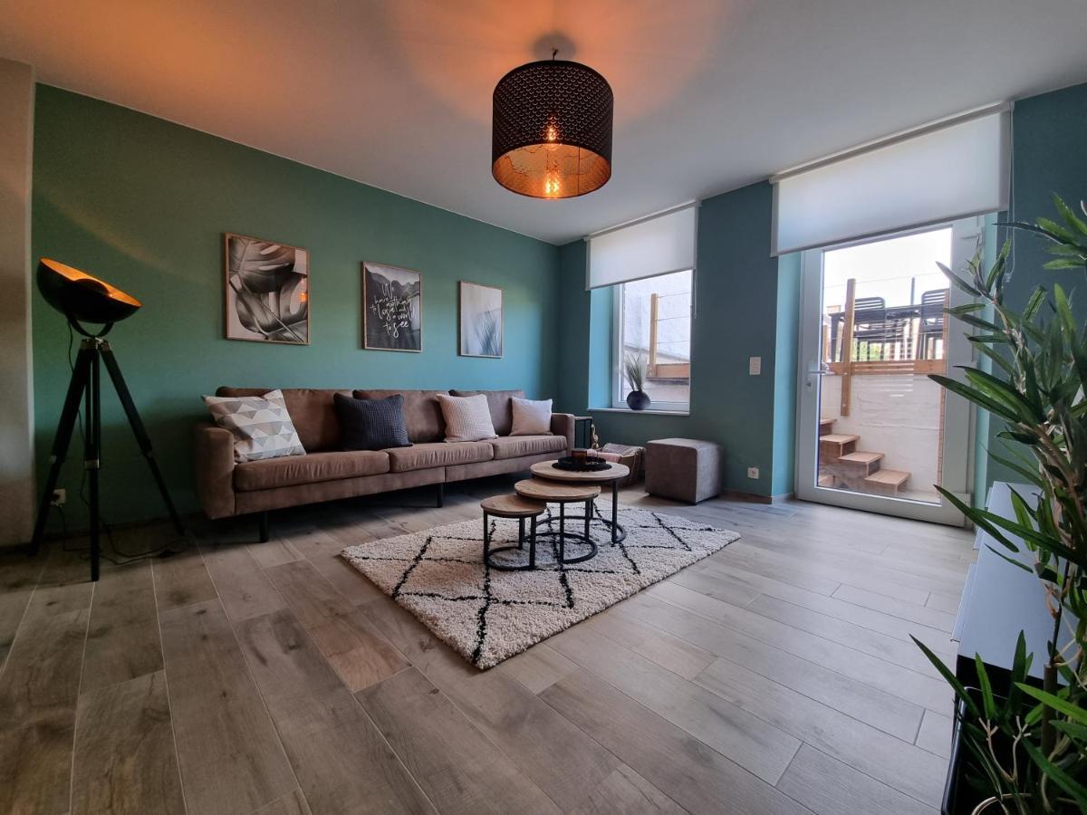 Appartement Cosy Et Familial Avec Terrasse Theux Exterior foto